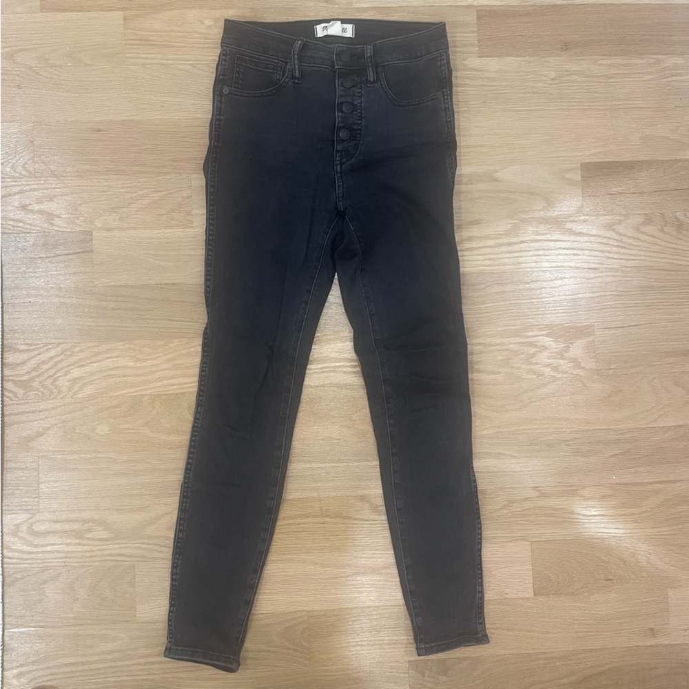 Madewell 10” high rise skinny jeans